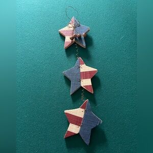 Patriotic Star Garland